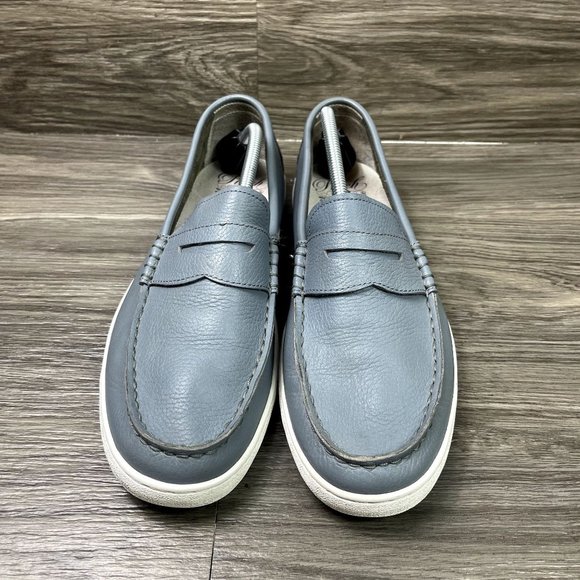 Cole Haan Men's Pinch Maine Classic Blue Leather Loafers Shoe Size 11.5 - Picture 2 of 10